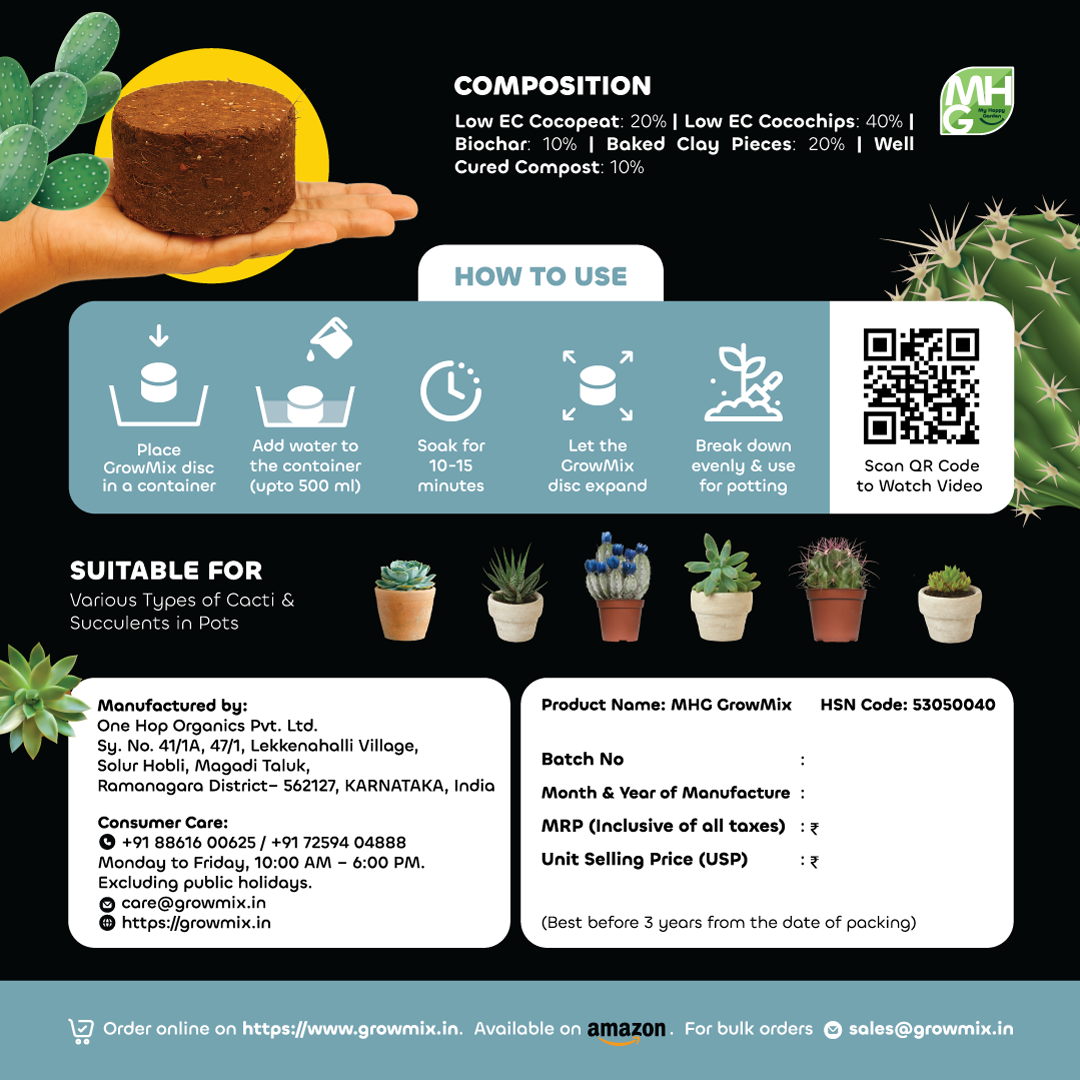 GrowMix-For Cacti & Succulents