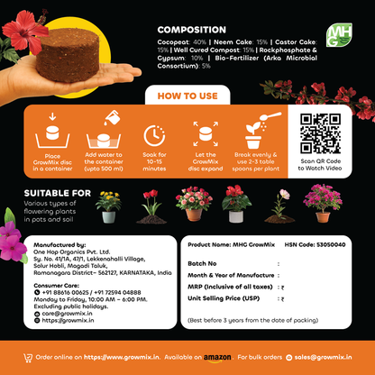GrowMix-For Flowering Plants