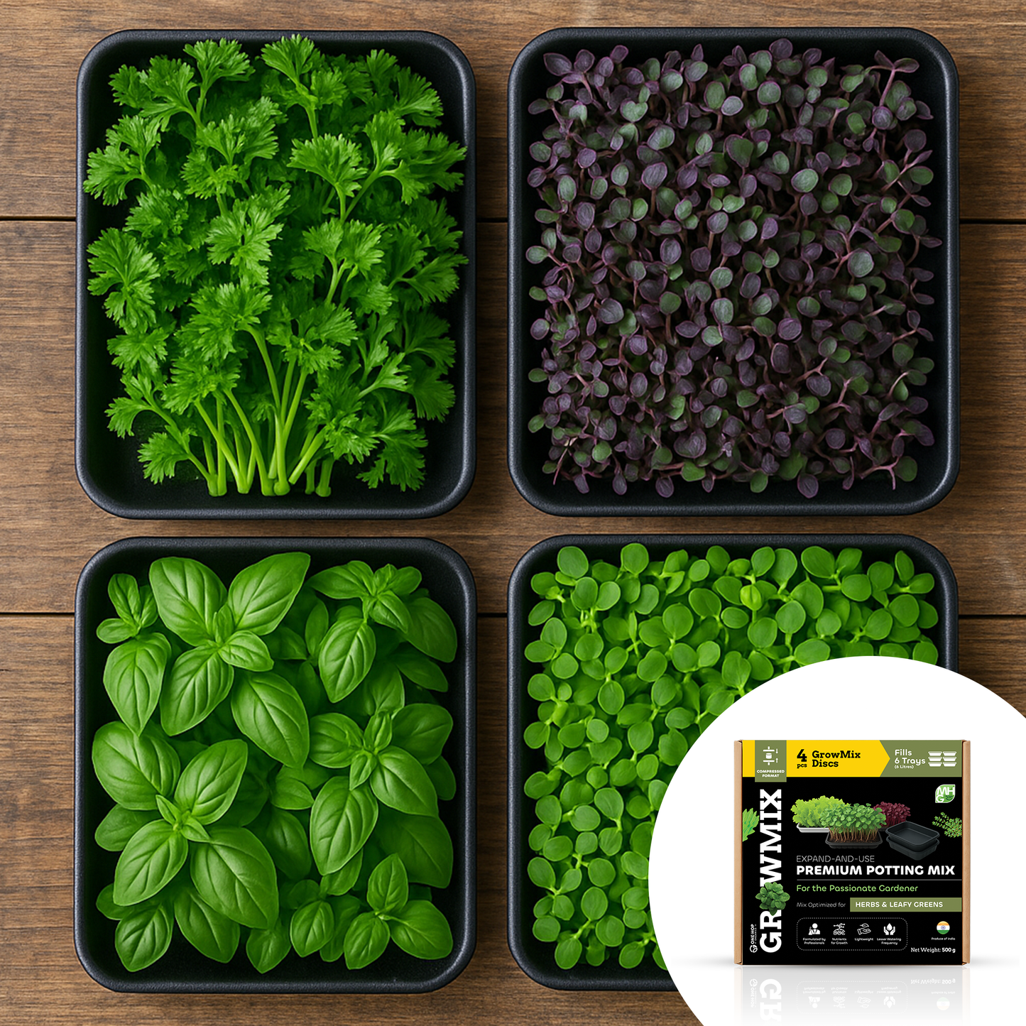 GrowMix-For Herbs and Greens